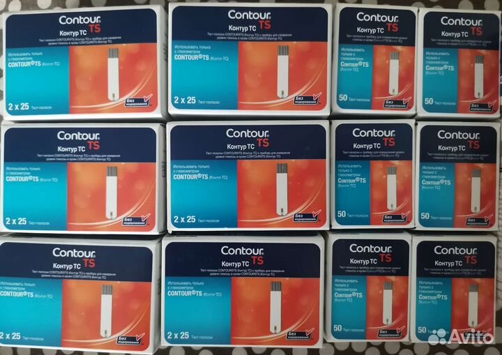 Тест полоски контур тс и иглы для шприц ручек