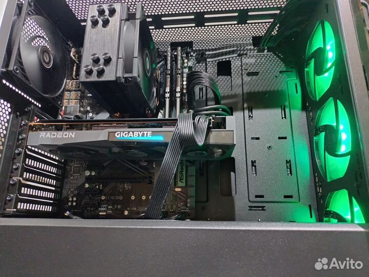 Игровой пк RX 6700 XT + Ryzen 5 5600