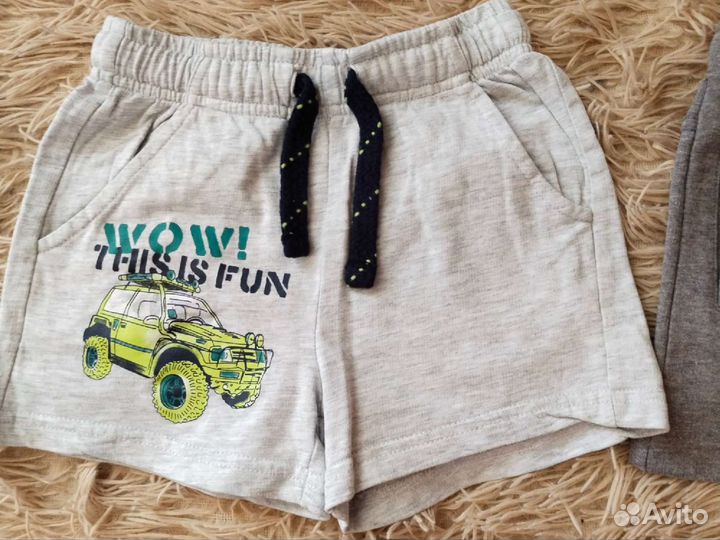 Шорты и футболки для садика