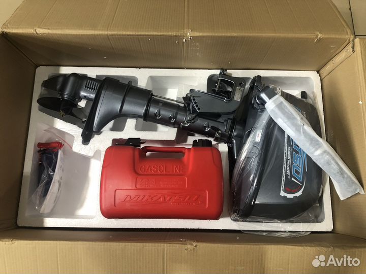 Лодочный мотор Mikatsu M 5 FHS + внешний бак 12 л