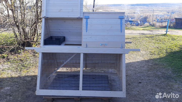 Мобильный летний домик для кур