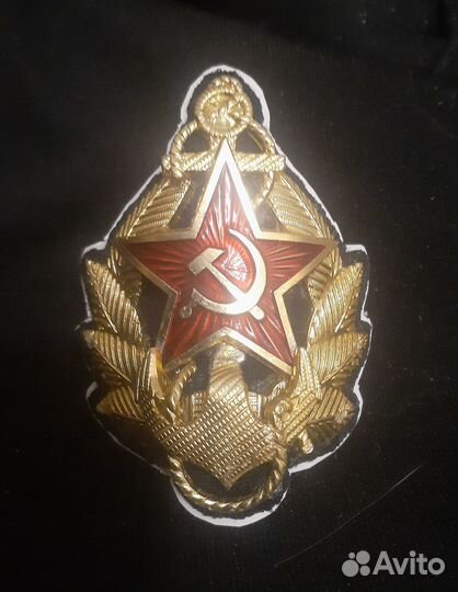 Кокарда дембельская вмф (краб)