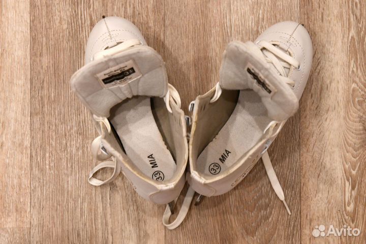 Коньки для девочки 33 размер