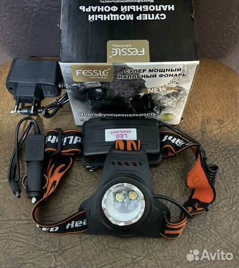 Мощный налобный фонарь