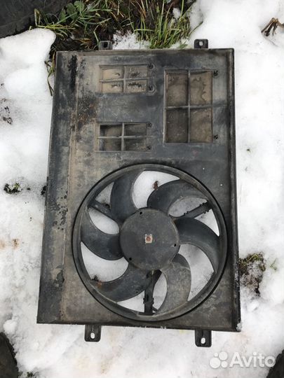 Hafei brio вентилятор охлаждения