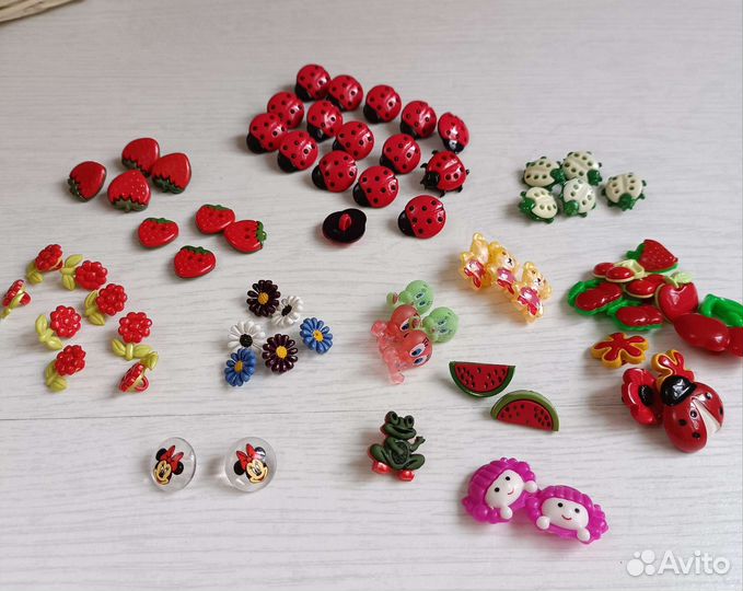 Декоративные пуговицы