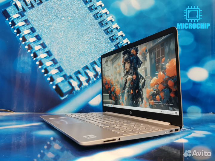 Лёгкий Ноутбук HP i3 1005g1/16/240