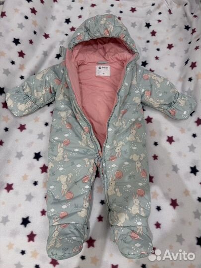 Комбинезон демисезонный для девочки 80