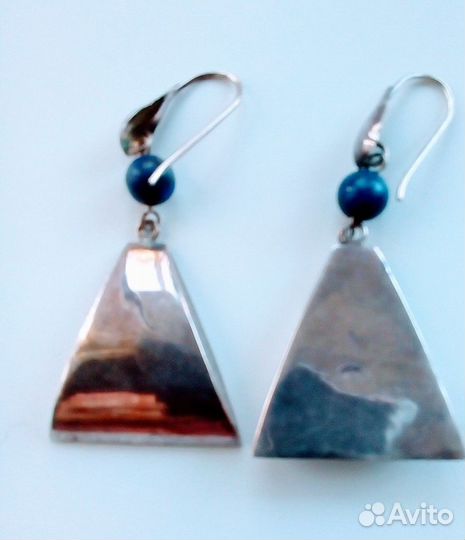 Серьги серебро 925 проба