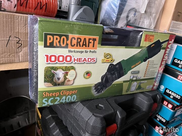 Стрижки овец ProCraft SC-2400(Германия)