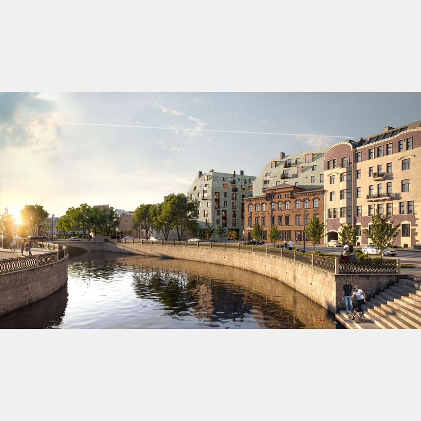 1-к. квартира, 64 м², 6/8 эт.