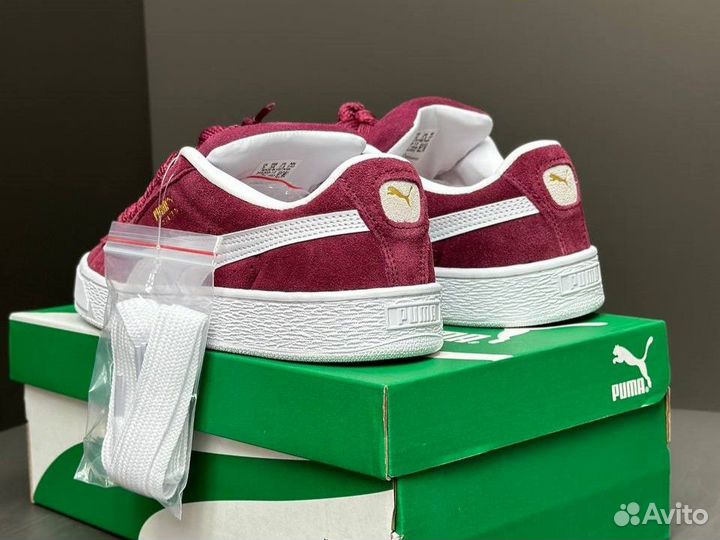 Puma Suede XL красные