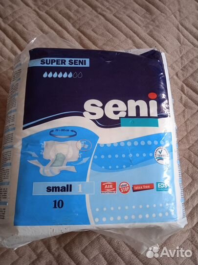 Памперсы для взрослых super seni 1