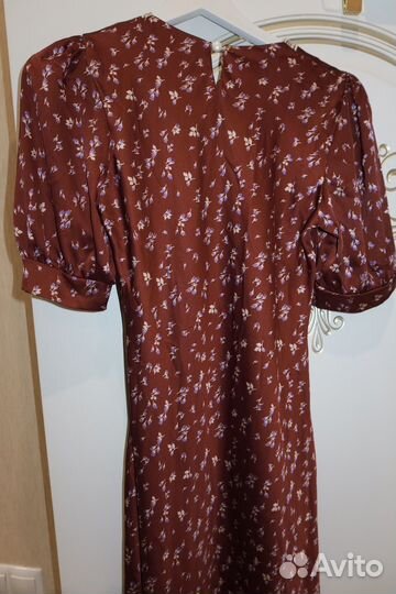 Платье шелковое вечернее