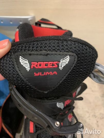 Роликовые коньки детские р30-35