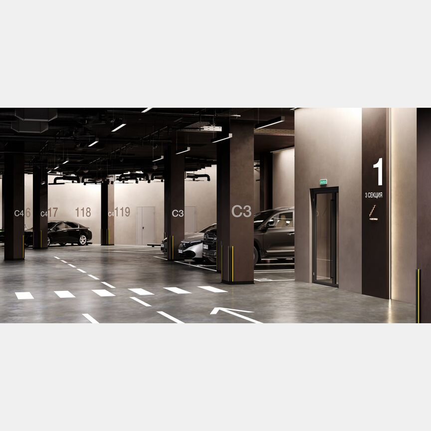 4-к. квартира, 100 м², 18/19 эт.