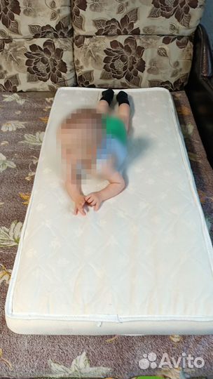 Бортик на детскую кроватку, матрас