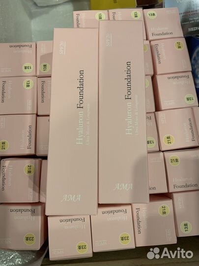 Тональный крем Корея AMA Hyaluron 13,21,23 тон