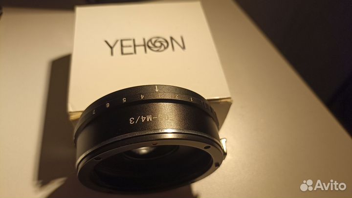 Переходное кольцо адаптер yehon EOS-M4/3