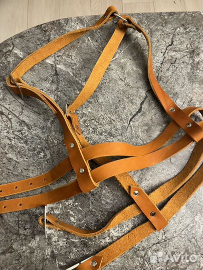 Портупея женская натуральная кожа