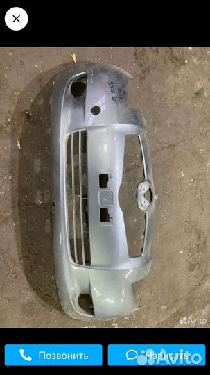 Бампер на toyota Yaris