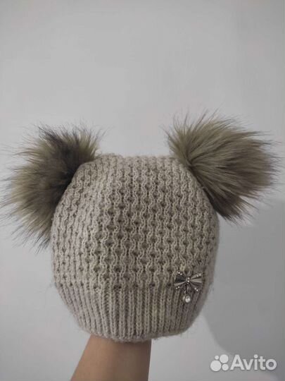 Шапка зимняя для девочки