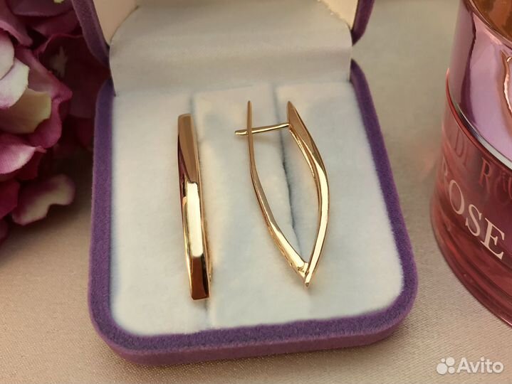 Серьги медсплав 