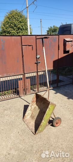 Тачка садовая СССР