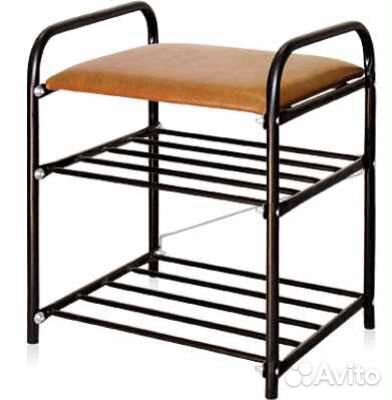 Обувница этажерка банкетка Ника