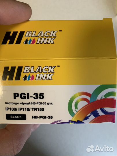 Картридж Hi black ink PGI -35