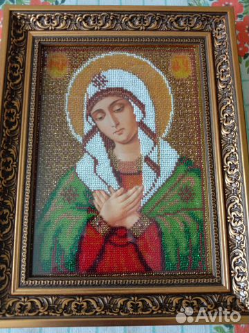 Вышивка бисером иконы