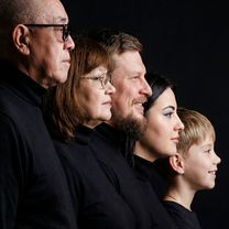 Фотосессия ии - портрет поколений, Нижний Новгород