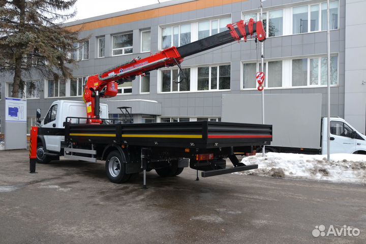 ГАЗ ГАЗон Next C41R33 с КМУ, 2024