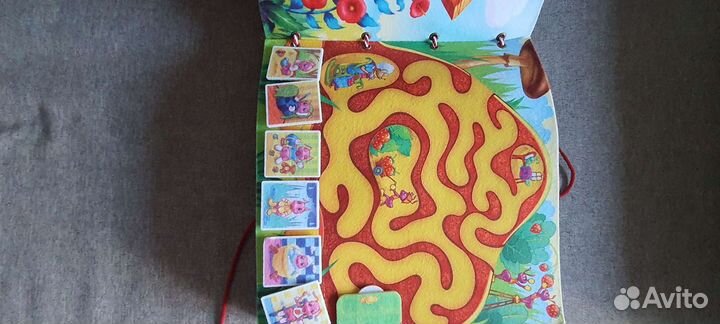 Книга-игра из фетра для малышей