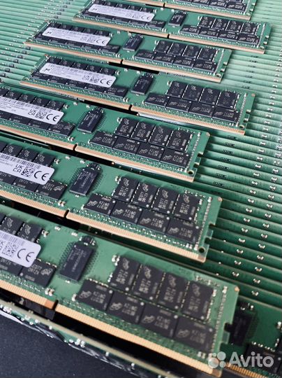 Серверная HPE Samsung Micron 8gb/16gb/32gb/64gb