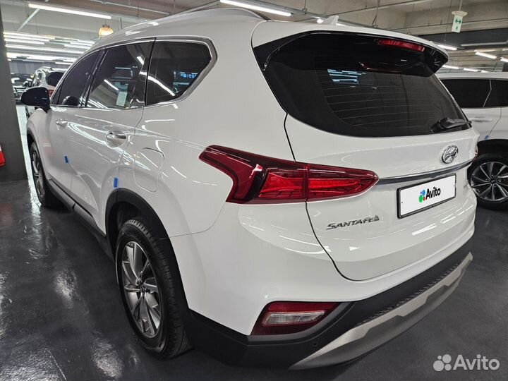 Hyundai Santa Fe 2.0 AT, 2019, 86 000 км