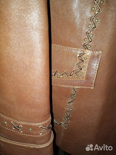 Куртка кожаная женская