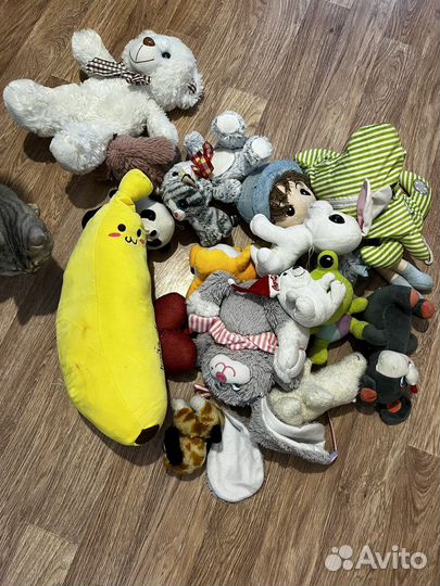 Мягкие игрушки пакетом бесплатно