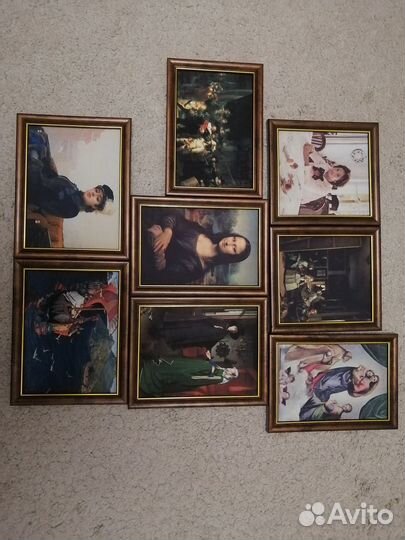 Картина репродукция в раме