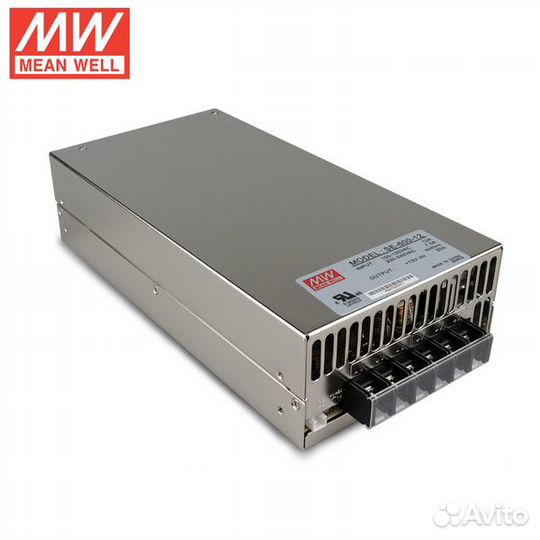 Блок питания Meanwell SE-600-12 12В 50А 600Вт 220В