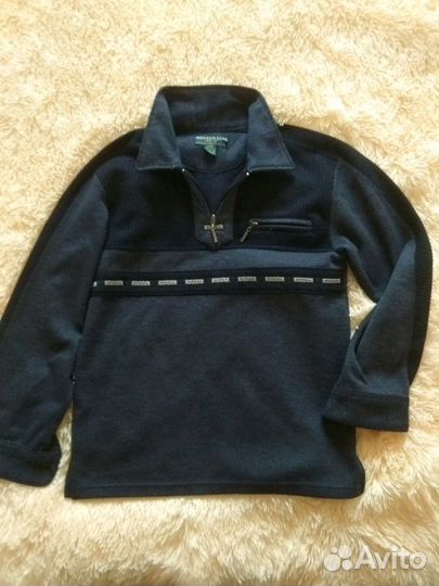 Рубашка воротник на молнии