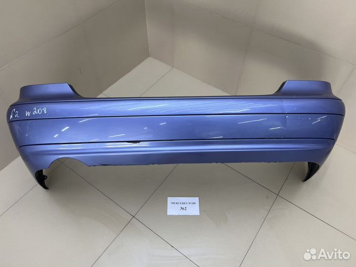 Бампер задний Mercedes CLK W208