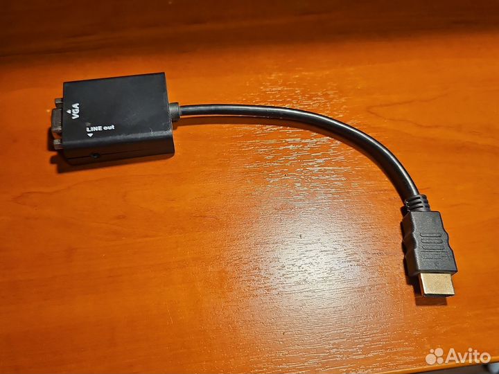 Переходник hdmi (m) - VGA (f) 0.1м