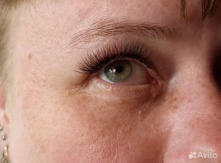 Наращивание ресниц на дому