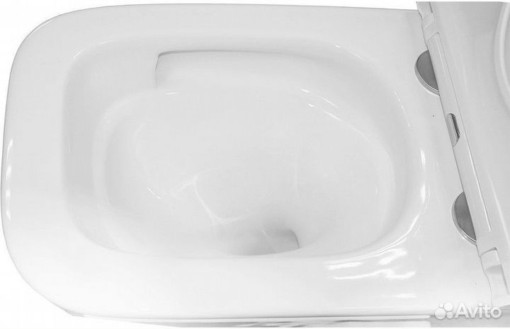 Унитаз подвесной безободковый Azario Teramo