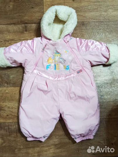 Зимний комбинезон для девочки