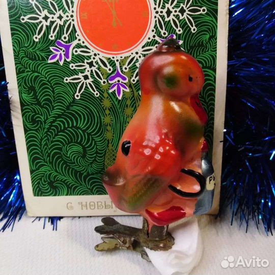 Елочная игрушка СССР