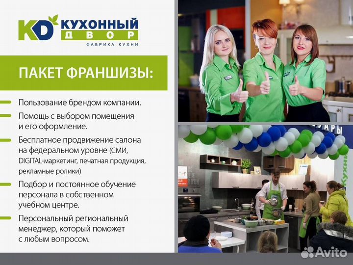 Кухонный Двор. Франшиза. Готовый бизнес