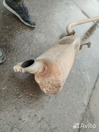 Выхлопная труба киа соул 13г 1рест/Kia soul 13г