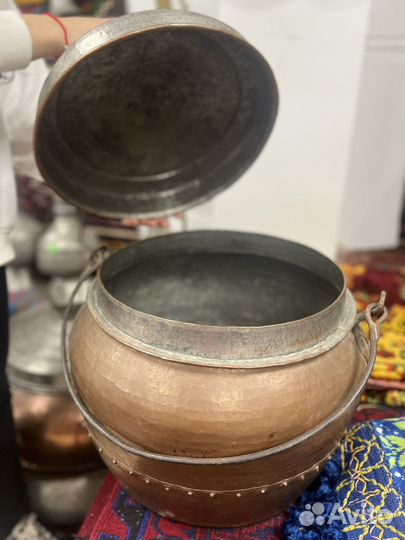 Старинные медные казаны, Дагестан. Антиквариат